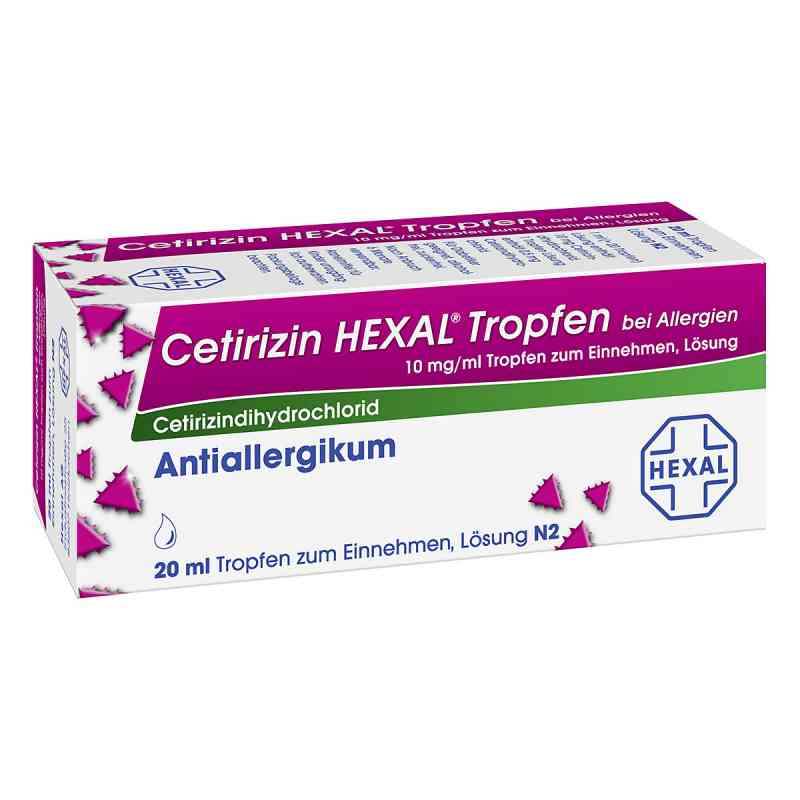 Cetirizin HEXAL bei Allergien 10mg/ml 20 ml