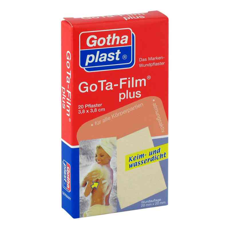 Gota Film plus 3,8x3,8cm Pflaster 20 stk online günstig kaufen