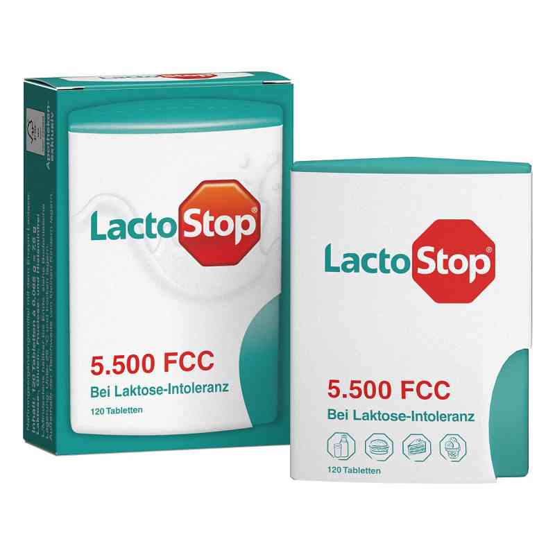 Lactostop 5.500 Fcc Tabletten Klickspender 120 stk