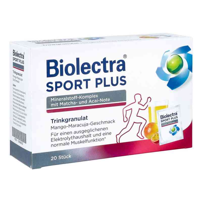Biolectra Sport Plus Trinkgranulat 20 stk von HERMES Arzneimittel GmbH PZN 12668022