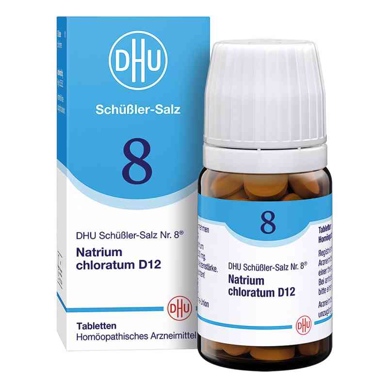 DHU Schüßler-Salz Nummer 8 Natrium chloratum D12 Tabletten 80 stk von DHU-Arzneimittel GmbH & Co. KG PZN 00274499