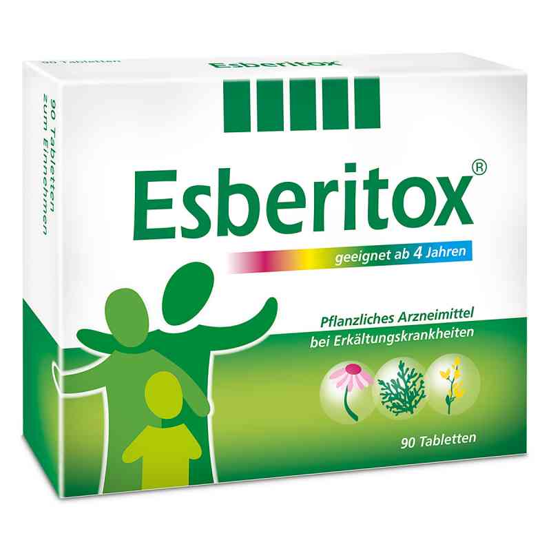 Esberitox Tabletten bei Erkältungskrankheiten  90 stk von MEDICE Arzneimittel Pütter GmbH&Co.KG PZN 13654341