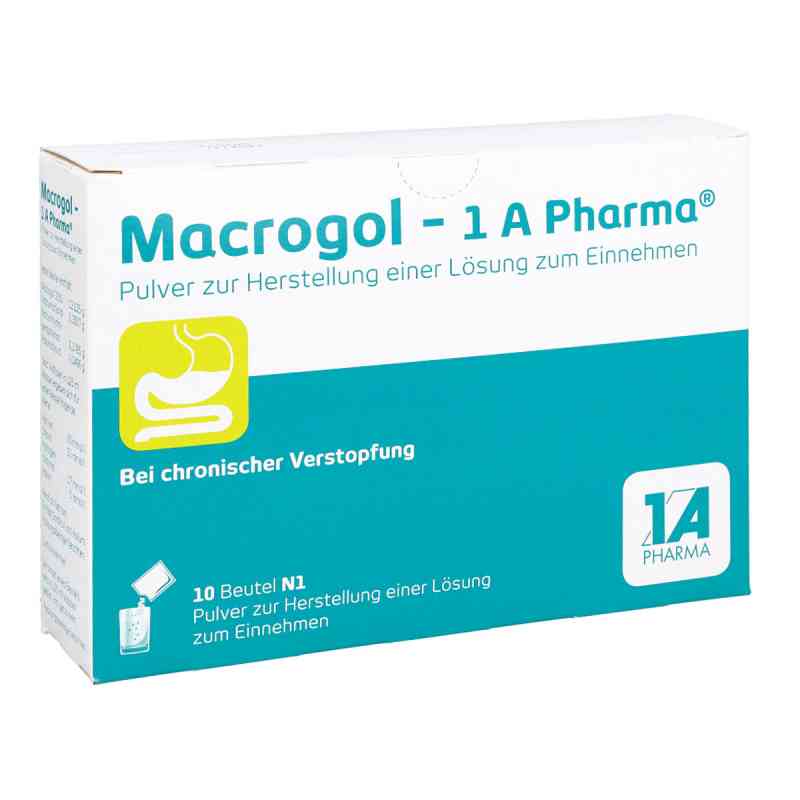 Macrogol 1 A Pharma® - Ihr Abführmittel mit Elektrolyten 10 stk von 1 A Pharma GmbH PZN 14264056