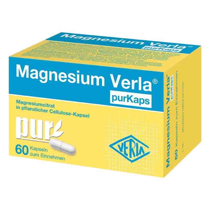 Magnesium Verla Purkaps 60 stk von Verla-Pharm Arzneimittel GmbH & Co. KG PZN 11130160
