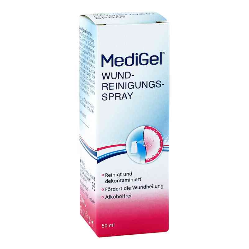 MediGel Wundreinigungsspray zum Säubern von Wunden 50 ml von MEDICE Arzneimittel Pütter GmbH&Co.KG PZN 15378419