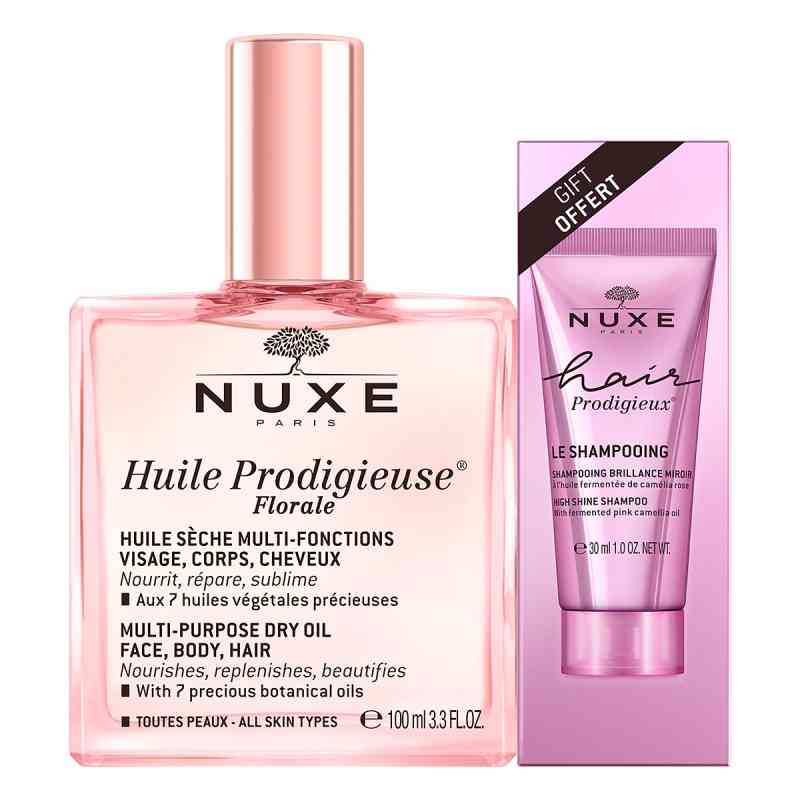 Nuxe Set 24 Hp Florale 100ml+hair Prod.shamp.30ml 1 Pck von NUXE GmbH PZN 19153404