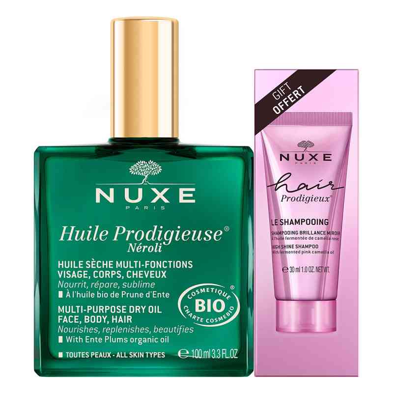 Nuxe Set 24 Hp Neroli 100ml+hair Prod.shampoo 30ml 1 Pck von NUXE GmbH PZN 19153396