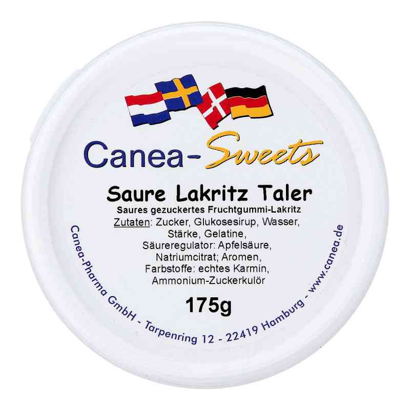 Saure Lakritz Taler Bonbons 175 g von Pharma Peter GmbH PZN 00141545