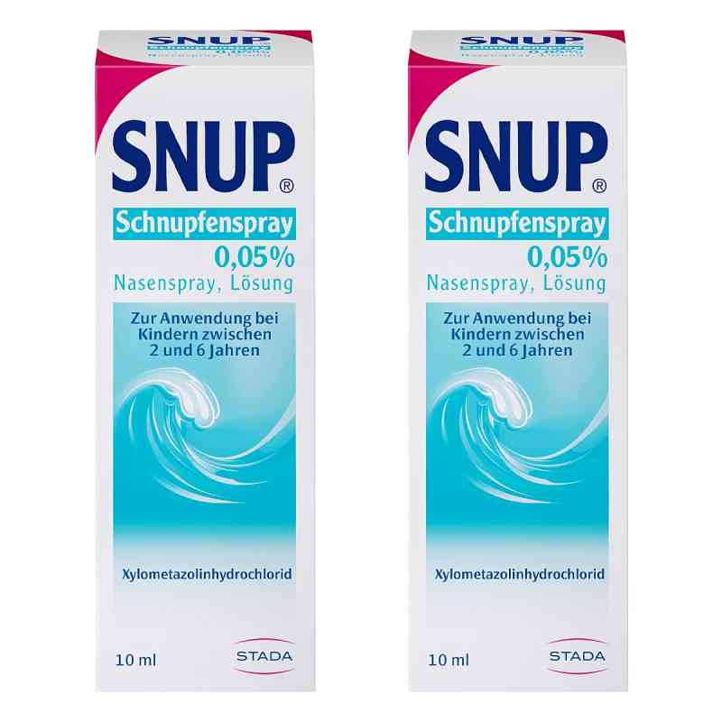 SNUP Nasen- & Schnupfenspray 0,05% mit Meerwasser 2x10 ml von STADA Consumer Health Deutschland GmbH PZN 08102768