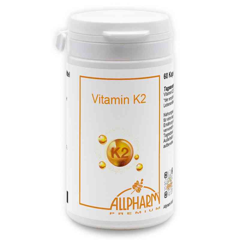 Vitamin K2 Mk7 Allpharm Premium 100 [my]g Kapseln 60 stk von ALLPHARM Vertriebs GmbH PZN 12602141
