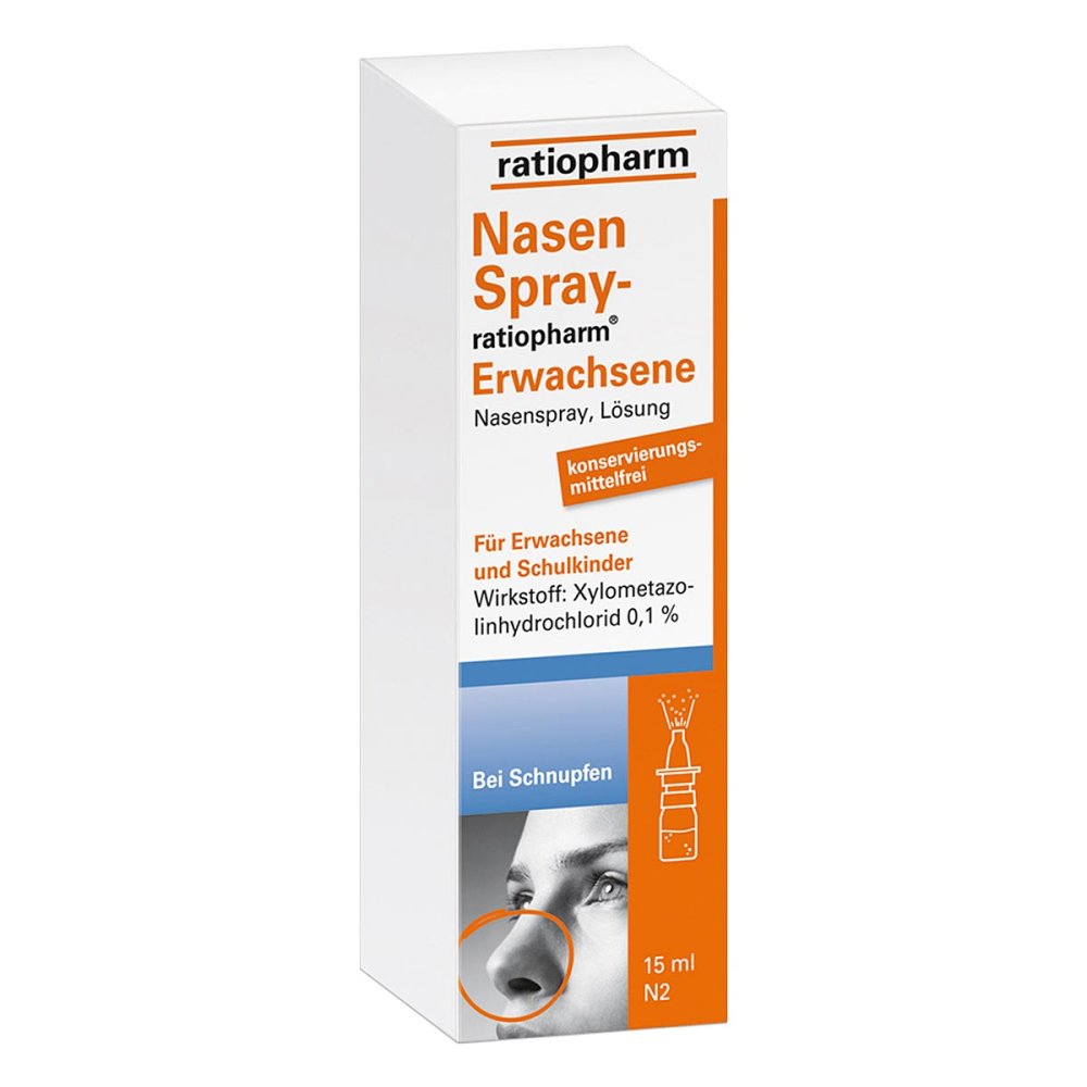 NasenSpray-ratiopharm 15ml für Erwachsene Online Kaufen