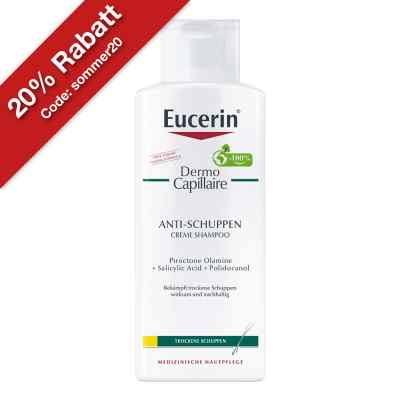 Eucerin Dermocapillaire Anti-schuppen Creme Shamp. 250 ml von Beiersdorf AG Eucerin PZN 09508102