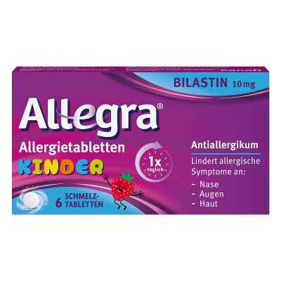 Allegra® Allergietabletten für Kinder – Schmelztabletten 6 stk von A. Nattermann & Cie GmbH PZN 18878878