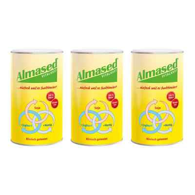 Almased 3 x 500 g von Almased Wellness GmbH PZN 08100030