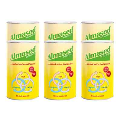 Almased 6x500 g von Almased Wellness GmbH PZN 08100010