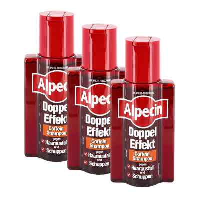 Alpecin Doppelt Effekt Shampoo 3x200 ml von Dr. Kurt Wolff GmbH & Co. KG PZN 08101087