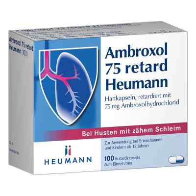 Ambroxol 75 retard Heumann 100 stk von HEUMANN PHARMA GmbH & Co. Generica KG PZN 03882176