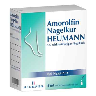 Amorolfin Nagelkur bei Nagelpilz Heumann 5% 5 ml von HEUMANN PHARMA GmbH & Co. Generica KG PZN 09296203