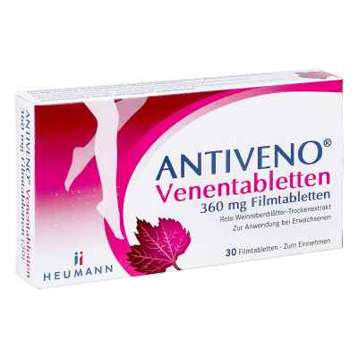 Antiveno Venentabletten 360 Mg Filmtabletten 30 stk von HEUMANN PHARMA GmbH & Co. Generica KG PZN 18766814