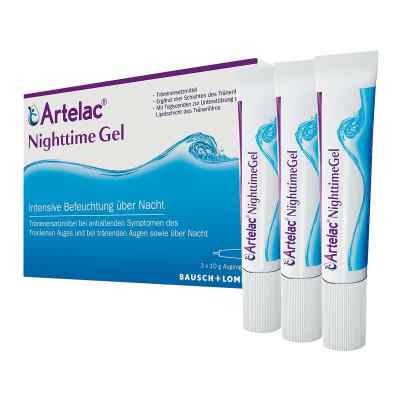 Artelac Nighttime Gel Augengel - Feuchtigkeitspflege zur Nacht 3X10 g von Dr. Gerhard Mann Chem.-pharm.Fabrik GmbH PZN 07707228