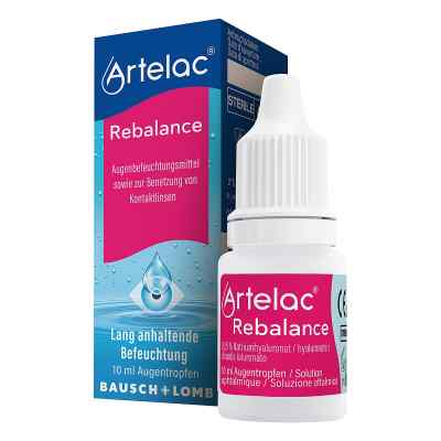 Artelac Rebalance Augentropfen für gereizte trockene Augen 10 ml von Dr. Gerhard Mann Chem.-pharm.Fabrik GmbH PZN 06907474