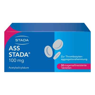 Ass Stada 100 mg magensaftresistente Tabletten 50 stk von STADA Consumer Health Deutschland GmbH PZN 10544043