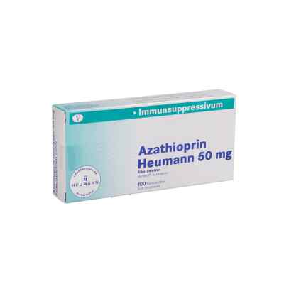 Azathioprin Heumann 50 mg Filmtabletten 100 stk von HEUMANN PHARMA GmbH & Co. Generica KG PZN 02407384