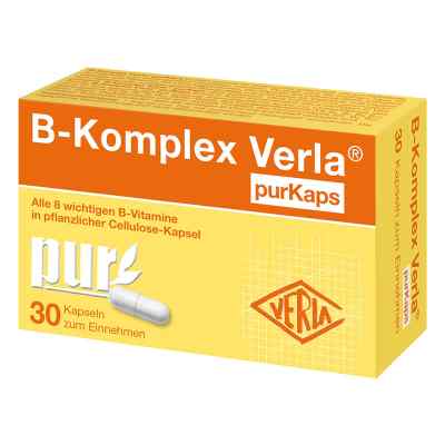 B-Komplex Verla Purkaps 30 stk von Verla-Pharm Arzneimittel GmbH & Co. KG PZN 18304321