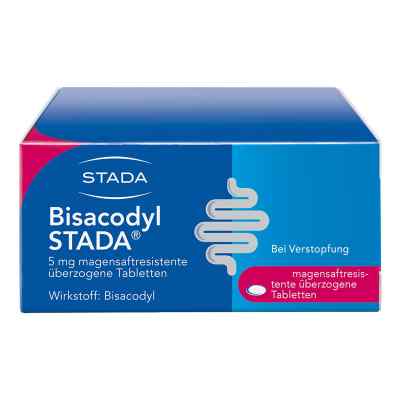 Bisacodyl STADA 5 mg Abführmittel zur Hilfe bei Verstopfung 100 stk von STADA Consumer Health Deutschland GmbH PZN 17483066
