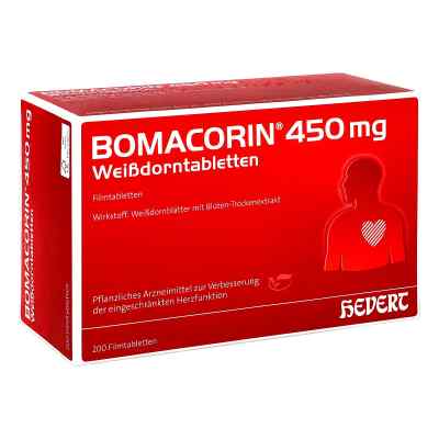 Bomacorin 450 mg Weissdorntabletten 200 stk von Hevert-Arzneimittel GmbH & Co. KG PZN 13751601