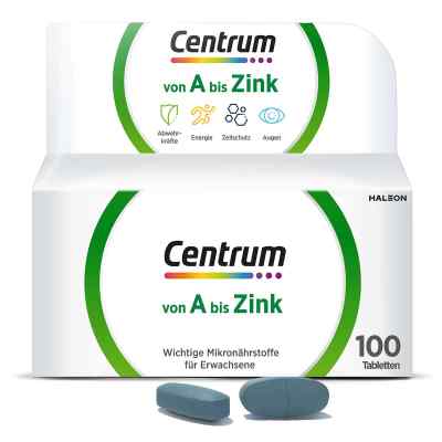 Centrum Von A bis Zink 100 stk von GlaxoSmithKline Consumer Healthcare PZN 14170473