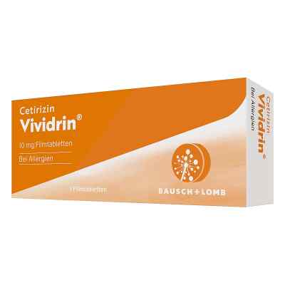 Cetirizin Vividrin - Schnell wirksame Allergietabletten 7 stk von Dr. Gerhard Mann Chem.-pharm.Fabrik GmbH PZN 12364285