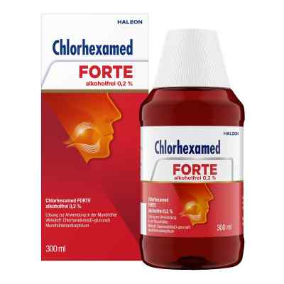 Chlorhexamed Forte alkoholfrei 0,2%, mit Chlorhexidin 300 ml von GlaxoSmithKline Consumer Healthcare PZN 12574692