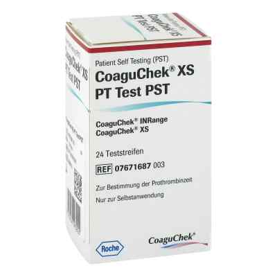 Coaguchek Xs Pt Test Pst 1X24 stk von Roche Diagnostics Deutschland GmbH PZN 11593569