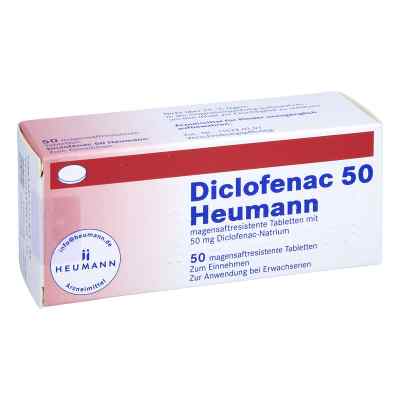 Diclofenac 50 Heumann magensaftresistent Tabletten 50 stk von HEUMANN PHARMA GmbH & Co. Generica KG PZN 03540719