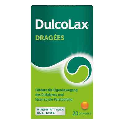 Dulcolax Dragees - Abführmittel bei Verstopfung mit Bisacodyl 20 stk von A. Nattermann & Cie GmbH PZN 08472922