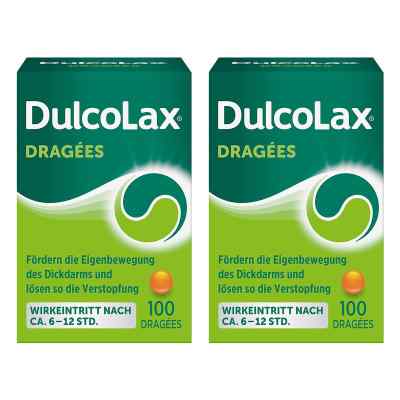 Dulcolax Dragees - Abführmittel bei Verstopfung mit Bisacodyl 2x100 stk von A. Nattermann & Cie GmbH PZN 08102595