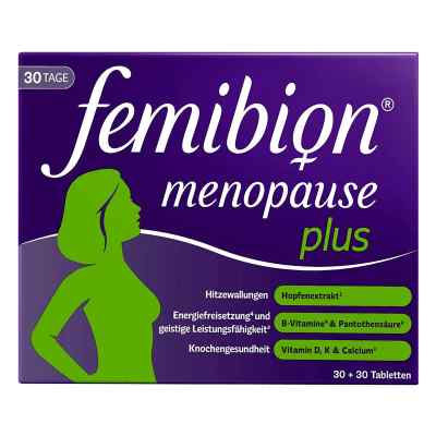 Femibion Menopause Plus Tabletten 2X30 stk von WICK Pharma - Zweigniederlassung der Procter & Gam PZN 19150452