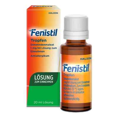 Fenistil Tropfen, Dimetindenmaleat 1 mg/ ml zum Einnehmen 20 ml von GlaxoSmithKline Consumer Healthcare PZN 01329096