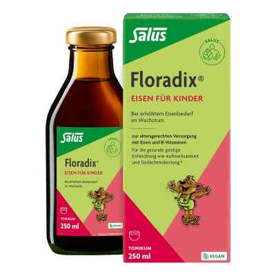 Floradix Eisen für Kinder Tonikum 250 ml von SALUS Pharma GmbH PZN 05517423