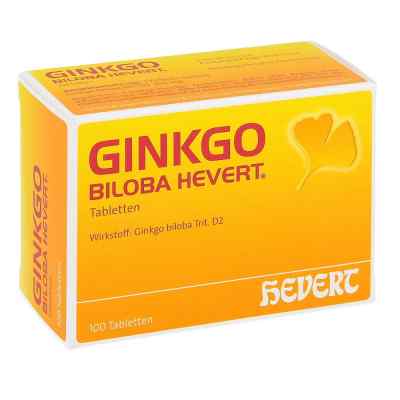 Ginkgo Biloba Hevert Tabletten 100 stk von Hevert-Arzneimittel GmbH & Co. KG PZN 03816162