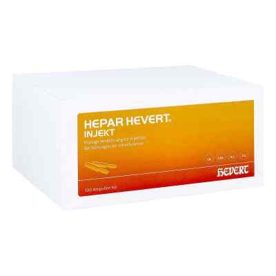 Hepar Hevert injekt Ampullen 100X2 ml von Hevert-Arzneimittel GmbH & Co. KG PZN 13923835