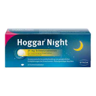 Hoggar Night 25 mg Doxylamin Schlaf-Schmelztabletten 20 stk von STADA Consumer Health Deutschland GmbH PZN 14144168