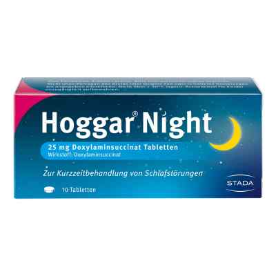 Hoggar Night 25 mg Doxylamin Schlaftabletten 10 stk von STADA Consumer Health Deutschland GmbH PZN 04402020
