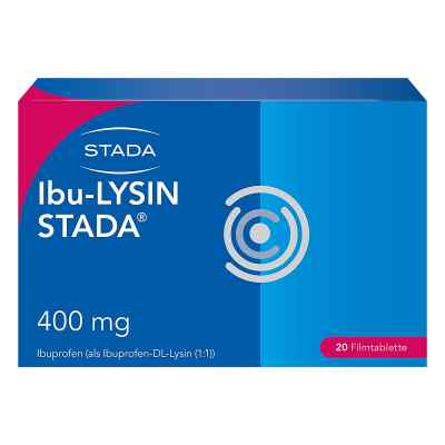 Ibu-lysin Stada 400 Mg Filmtabletten 20 stk von STADA Consumer Health Deutschland GmbH PZN 17855071