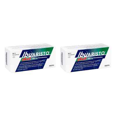 Ibuprofen Ibuaristo akut 400 mg Filmtabletten gegen Schmerzen 2x50 stk von Aristo Pharma GmbH PZN 08102900