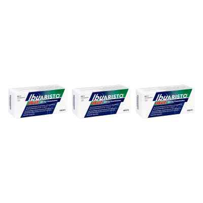 Ibuprofen Ibuaristo akut 400 mg Filmtabletten gegen Schmerzen 3x50 stk von Aristo Pharma GmbH PZN 08102901