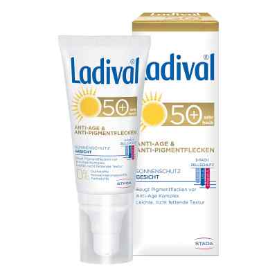 Ladival Anti-Age und Anti-Pigmentflecken Sonnencreme LSF50+ 50 ml von STADA Consumer Health Deutschland GmbH PZN 15864172