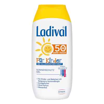 Ladival Kinder Sonnengel für Kinder bei allergischer Haut LSF 50 200 ml von STADA Consumer Health Deutschland GmbH PZN 12372244