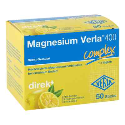 Magnesium Verla 400 Direkt-granulat 50 stk von Verla-Pharm Arzneimittel GmbH & Co. KG PZN 16154478
